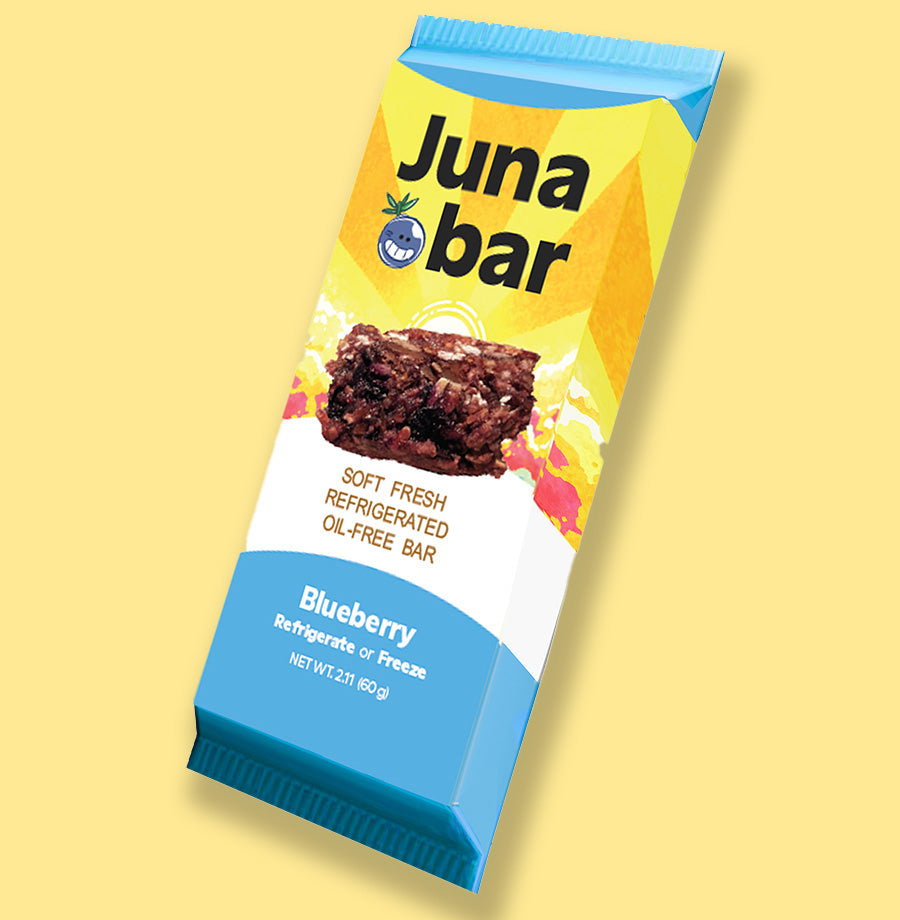 Junabar: Blueberry Nutrition Bar (3-Pack)