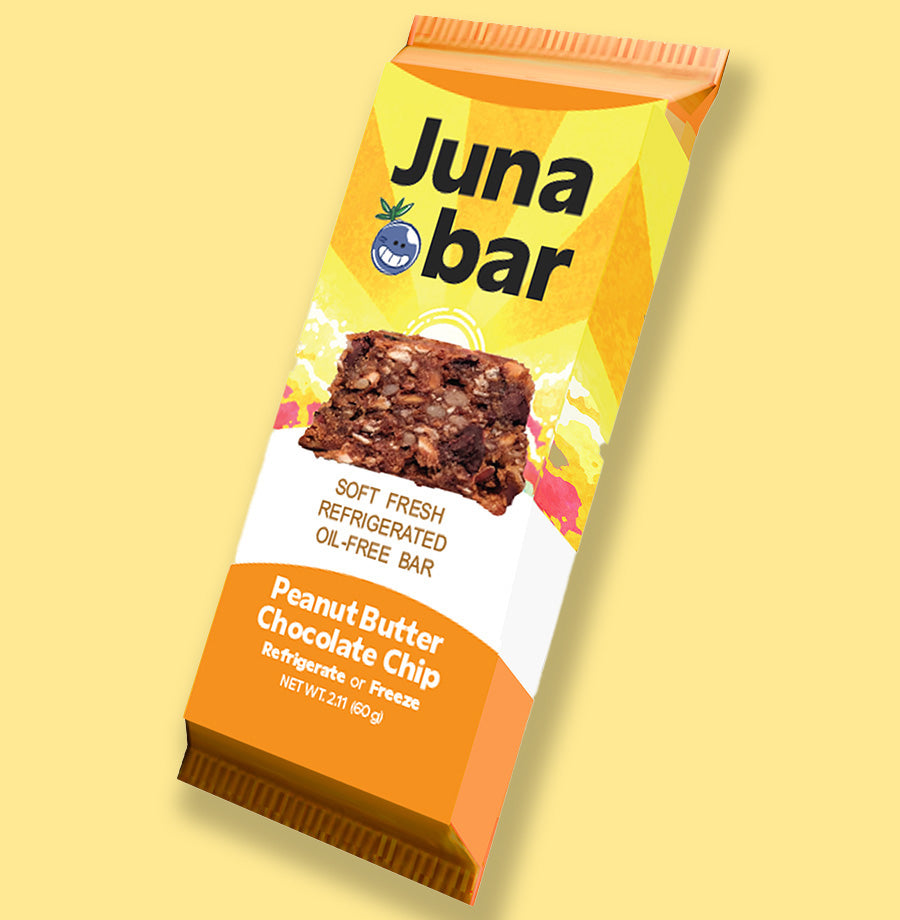 Junabar : Peanut Butter Chip Nutrition Bar (3-Pack)