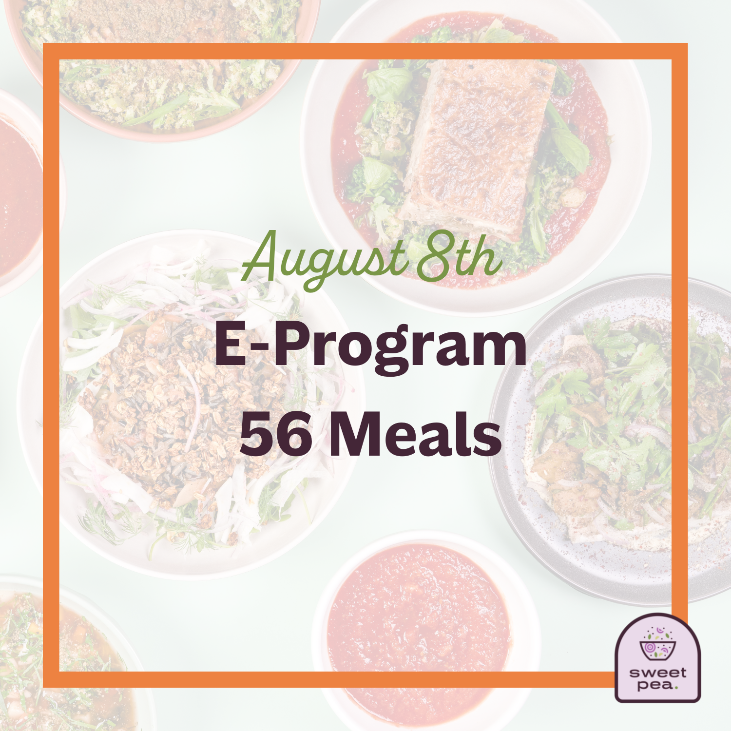 E-Program: 56 Meals (August)